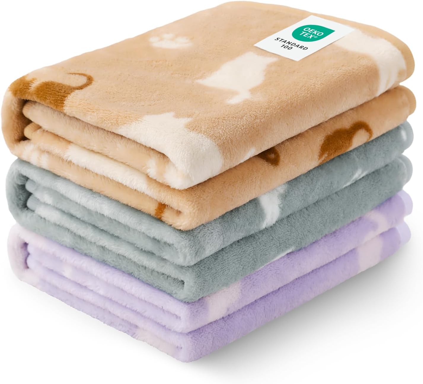Ultra-Soft Plush Pet Blanket – Warm, Cozy & Reversible Fleece Throw for Dogs & Cats