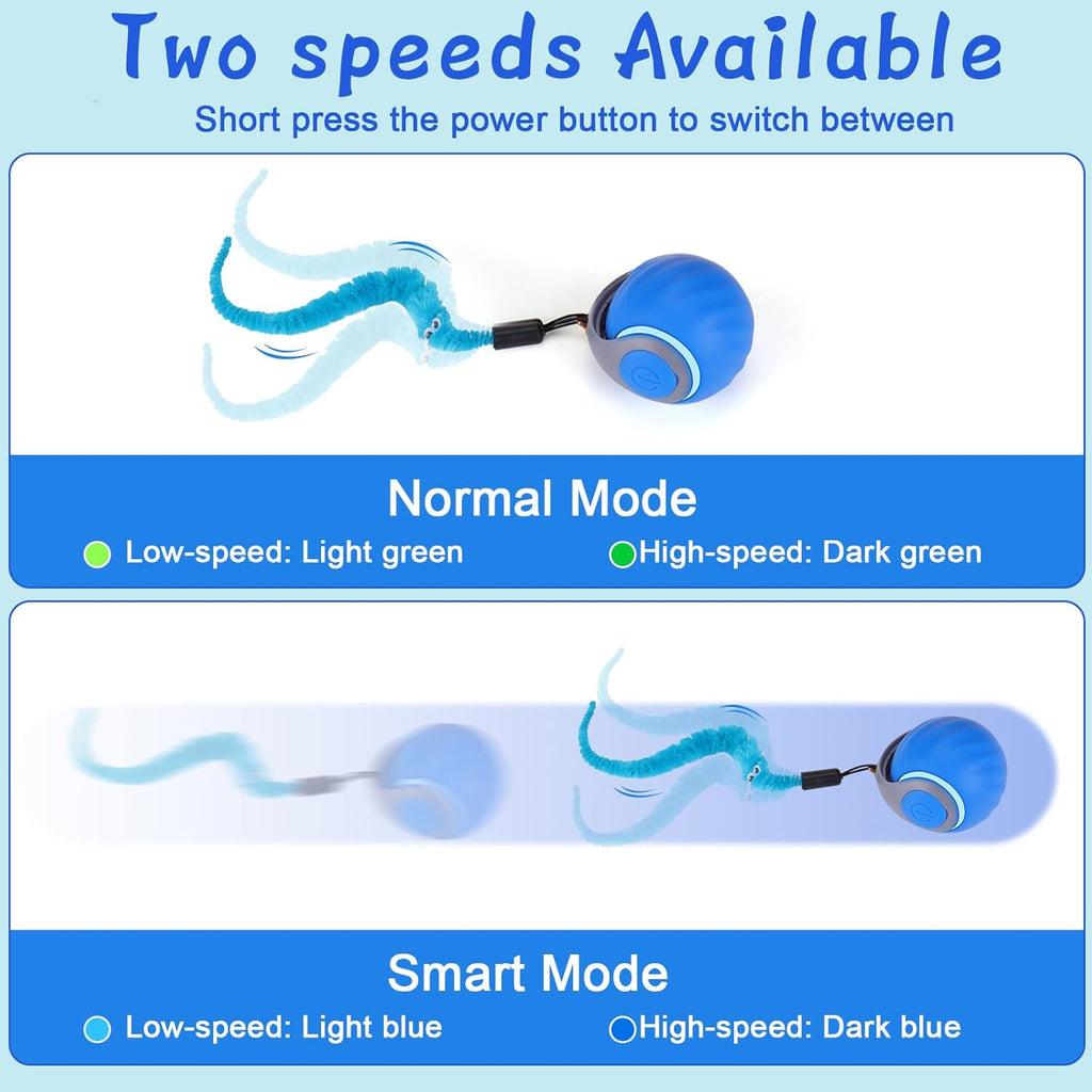 Automatic Interactive Cat Toys for Indoor Cats with 3 Tails